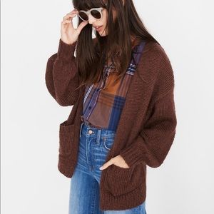 Madewell Balloon Sleeve Cardigan XXS